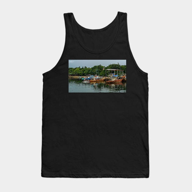 Cebu Island Philippines Tank Top by likbatonboot